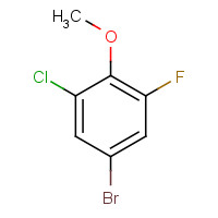 261762-34-9 4-Bromo-2-chloro-6-fluoroanisole chemical structure