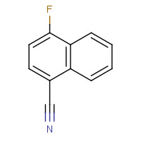 13916-99-9 1-Cyano-4-fluoronaphthalene chemical structure