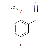 7062-40-0 5-Bromo-2-methoxyphenylacetonitrile chemical structure