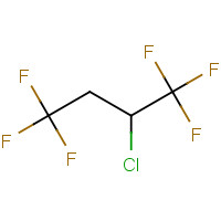 400-43-1 2-Chloro-1,1,1,4,4,4-hexafluorobutane chemical structure