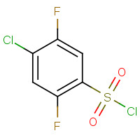 286932-78-3 4-Chloro-2,5-difluorobenzenesulfonyl chloride chemical structure