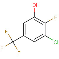 261763-12-6 3-Chloro-2-fluoro-5-(trifluoromethyl)phenol chemical structure