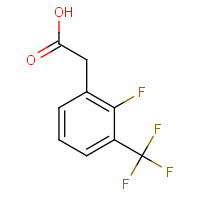 194943-83-4 2-Fluoro-3-(trifluoromethyl)phenylacetic acid chemical structure