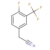 220239-65-6 4-Fluoro-3-(trifluoromethyl)phenyl-acetonitrile chemical structure