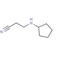 1074-63-1 3-(Cyclopentylamino)propionitrile chemical structure
