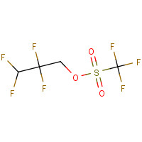 6401-02-1 2,2,3,3-Tetrafluoropropyl trifluoromethane-sulfonate chemical structure