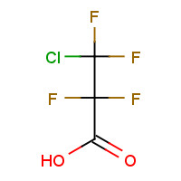 661-82-5 3-Chlorotetrafluoropropionic acid chemical structure