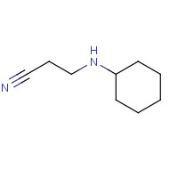 702-03-4 3-(Cyclohexylamino)propionitrile chemical structure