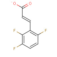 230295-12-2 2,3,6-Trifluorocinnamic acid chemical structure