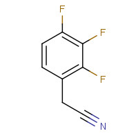 243666-13-9 2,3,4-Trifluorophenylacetonitrile chemical structure