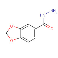 22026-39-7 3,4-Methylenedioxybenzhydrazide chemical structure