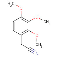 68913-85-9 2,3,4-Trimethoxyphenylacetonitrile chemical structure