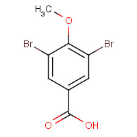 4073-35-2 3,5-Dibromo-4-methoxybenzoic acid chemical structure