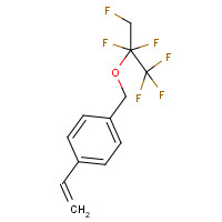 111158-92-0 4-Vinylbenzyl hexafluoroisopropyl ether chemical structure