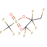156241-41-7 Hexafluoroisopropyl trifluoromethanesulfonate chemical structure
