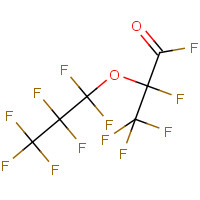 75566-60-8 Undecafluoro-(2-methyl-3-oxahexanoyl) fluoride chemical structure