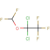 32778-07-7 1,1-Dichloro-2,2,2-trifluoroethyl difluoromethyl ether chemical structure