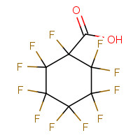 374-88-9 Undecafluorocyclohexanecarboxylic acid chemical structure