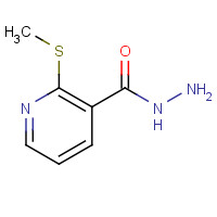 232926-33-9 2-(Methylthio)nicotinic acid hydrazide chemical structure