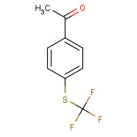 713-67-7 4'-(Trifluoromethylthio)acetophenone chemical structure