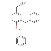 1699-60-1 3,4-Dibenzyloxyphenylacetonitrile chemical structure