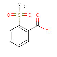33963-55-2 2-(Methylsulfonyl)benzenecarboxylic acid chemical structure