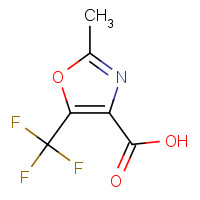 18955-88-9 2-Methyl-5-(trifluoromethyl)oxazole-4-carboxylic acid chemical structure