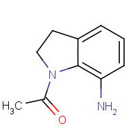 51501-31-6 1-Acetyl-7-amino-2,3-dihydro-(1H)-indole chemical structure