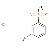 80213-28-1 3-Methylsulfonylaniline hydrochloride chemical structure