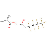 36915-03-4 3-(Perfluorobutyl)-2-hydroxypropyl methacrylate chemical structure