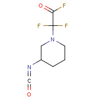 80591-41-9 3-Isocyanato-1-(trifluoroacetyl)piperidine chemical structure