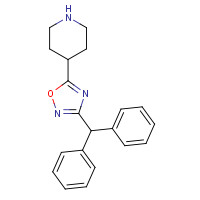 849925-02-6 4-[3-(Diphenylmethyl)-1,2,4-oxadiazol-5-yl]-piperidine chemical structure