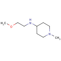 416887-38-2 4-[(2-Methoxyethyl)amino]-1-methylpiperidine chemical structure