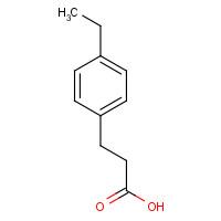 64740-36-9 3-(4-Ethylphenyl)propionic acid chemical structure