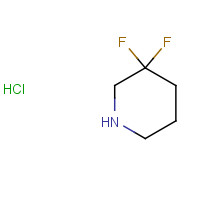 496807-97-7 3,3-Difluoropiperidine hydrochloride chemical structure