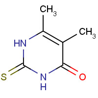 28456-54-4 5,6-Dimethyl-2-thiouracil chemical structure