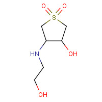 302581-36-8 4-(2-Hydroxyethylamino)-1,1-dioxotetrahydro-1-lambda*6*-thiophen-3-ol chemical structure