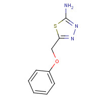 121068-32-4 5-Phenoxymethyl-[1,3,4]thiadiazol-2-ylamine chemical structure