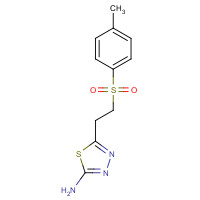 302956-47-4 5-[2-(Toluene-4-sulfonyl)ethyl]-[1,3,4]-thiadiazol-2-ylamine chemical structure