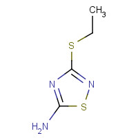 6913-14-0 3-Ethylsulfanyl[1,2,4]thiadiazol-5-ylamine chemical structure