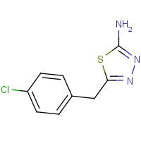 39181-43-6 5-(4-Chlorobenzyl)[1,3,4]thiadiazol-2-ylamine chemical structure