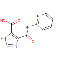436088-75-4 5-(Pyridin-2-ylcarbamoyl)-3H-imidazole-4-carboxylic acid chemical structure