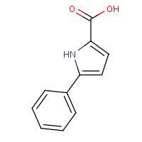 6636-06-2 5-Phenyl-1H-pyrrole-2-carboxylic acid chemical structure