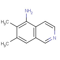 7576-88-7 2,3-Dimethyl-6-quinoxalinamine chemical structure