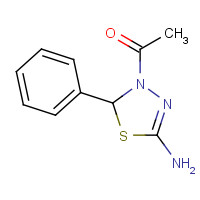 62236-09-3 1-(5-Amino-2-phenyl-[1,3,4]thiadiazol-3-yl)-ethanone chemical structure