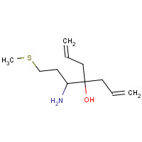 315249-26-4 4-(1-Amino-3-methylsulfanyl-propyl)-hepta-1,6-dien-4-ol chemical structure
