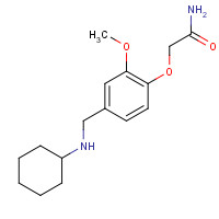 425646-58-8 2-(4-Cyclohexylaminomethyl-2-methoxy-phenoxy)-acetamide chemical structure