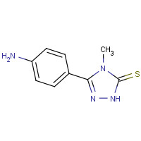 149622-77-5 5-(4-Amino-phenyl)-4-methyl-4H-[1,2,4]triazole-3-thiol chemical structure