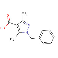 108444-25-3 1-Benzyl-3,5-dimethyl-1H-pyrazole-4-carboxylic acid chemical structure