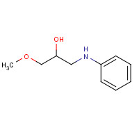 24152-71-4 1-Methoxy-3-phenylamino-propan-2-ol chemical structure